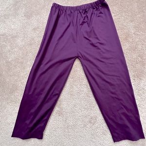 Purple Capris Jeggings